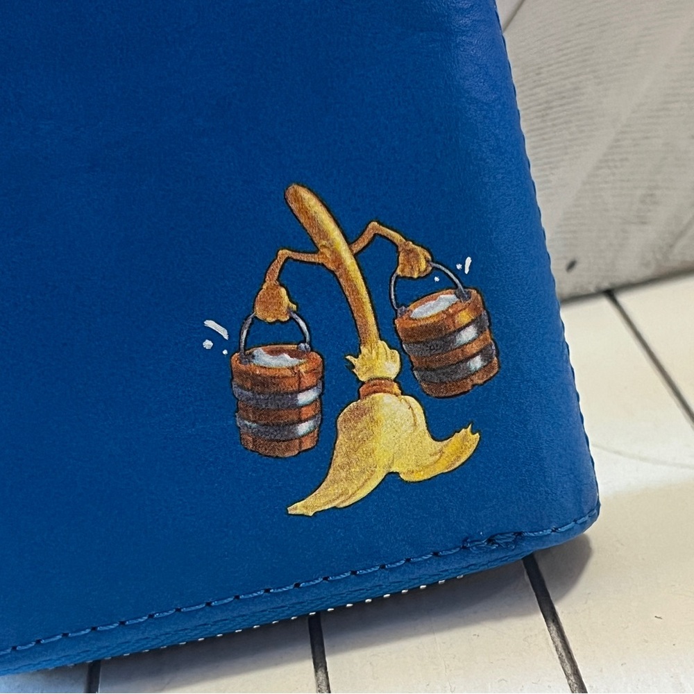 EUC Loungefly Blue Mickey wallet - Picture 5 of 10